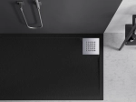 Receveur de douche, sur mesure : Largeur 100 à 300 cm x l. 70 à 150 cm. Bac à douche en résine Akrytan® anti glissant, finition misse, 10 couleurs, Livraison offerte et rapide